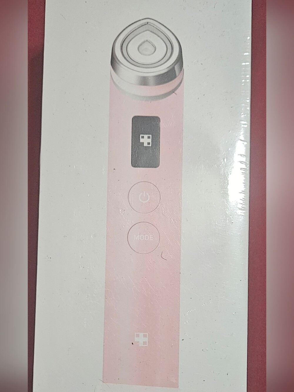 Pink Facial Skincare Device - Gentle Home Treatment